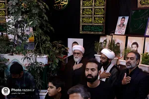 حضور تولیت آستان قدس رضوی در محفل اشک
