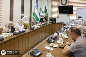 دیدار رئیس فرهنگستان زبان و ادب فارسی با اساتید فارسی زبان ازبکستان