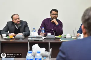 دیدار معاون فرهنگی و توسعه وزارت ورزش و جوانان با مدیران رسانه&zwnj;ای آستان قدس رضوی