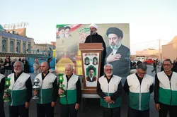 حضور خادم‌یاران در کاروان بصیرت عاشورایی نماد ترویج فرهنگ رضوی