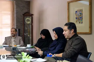 دیدار مدیران دانشکده&zwnj;های هنری کشور با مدیر موسسه آفرینش&zwnj;های هنری آستان قدس رضوی