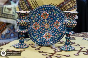 بازدید رییس سازمان علمی، فرهنگی و مدیرکل نذورات آستان قدس رضوی از نمایشگاه بانوان کارآفرین