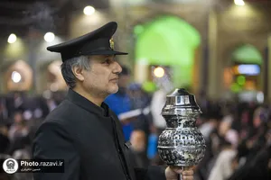 مراسم احیاء شب بیست و یکم ماه رمضان در حرم مطهر رضوی - 2