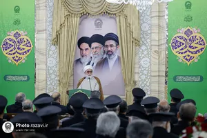 آیین اعطای احکام خدمه حرم مطهر رضوی