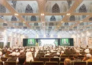 اختتامیه چهلمین کنفرانس وحدت اسلامی در حرم مطهر رضوی
