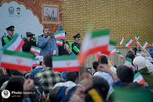حضور خدام حرم مطهر رضوی در مرکز آموزش نابینایان امید