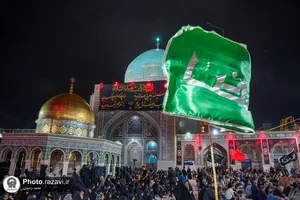 عزاداری هیأت&zwnj;های مذهبی استان چهارمحال و بختیاری در حسینیه حرم