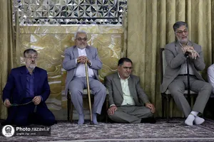 دیدار مداحان، شاعران و هیئات مذهبی با تولیت آستان قدس رضوی