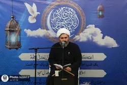 اعتکاف رمضانیه ۴۵۰ طلبه جامعه المصطفی در حرم مطهر رضوی برگزار شد