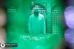 آئین غبارروبی ضریح مطهر امام رضا(ع) برگزار شد