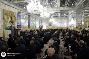 مراسم اعطای احکام خدام حرم مطهر رضوی