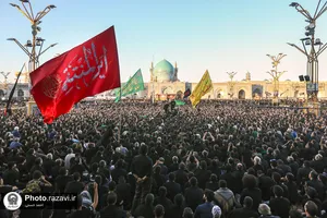 مراسم چهارپایه خوانی شهادت امام رضا علیه&zwnj;السلام