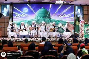 جشن میلاد پیامبر اسلام (ص) و امام جعفر صادق علیه&zwnj;السلام در بیمارستان رضوی