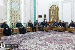 دیدار اعضای کمیسیون اصل ۹۰ مجلس شورای اسلامی با تولیت آستان قدس رضوی