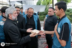بازدید مدیر عالی حرم مطهر رضوی از مواکب اطراف حرم امام رضا علیه&zwnj;السلام