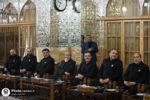 دیدار رئیس جمهور با تولیت آستان قدس رضوی
