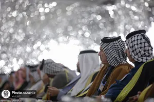 دیدار تولیت آستان قدس رضوی با شیوخ عشایر عراق