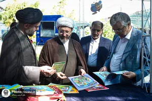 بازدید مدیران آستان قدس رضوی از فرایند توزیع اقلام آموزشی و فرهنگی مهدالرضا علیه&zwnj;السلام