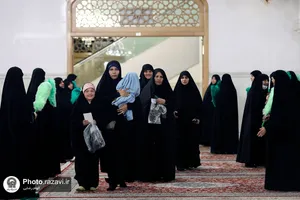 جشن تکلیف روزه اولی&zwnj;ها در حرم مطهر رضوی