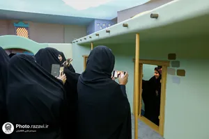 بازدید پرسنل معاونت پرورشی آموزش و پرورش از خدمات آستان قدس رضوی