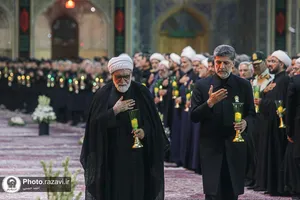 مراسم شام غریبان امام حسین علیه السلام