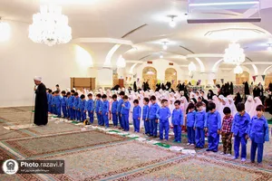 جشن ویژه نونهالان در حرم مطهر رضوی