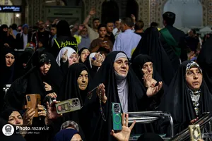 جشن ویژه زائران عرب&zwnj;زبان در حرم مطهر رضوی