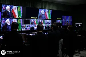 حضور تولیت آستان قدس رضوی در برنامه تلویزیونی بر آستان جانان