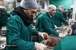 حضور مدیران سازمان صدا و سیما در چایخانه کوثر