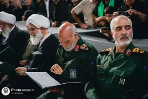 مراسم بزرگداشت رهبر شهید انقلاب اسلامی از سوی رهبر معظم انقلاب