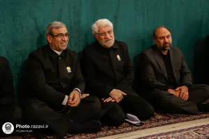مراسم سالگرد ارتحال امام خمینی (ره) در حرم مطهر رضوی