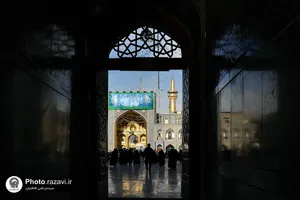 حال و هوای حرم مطهر رضوی در روز میلاد جوادالائمه علیه&zwnj;السلام