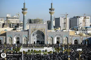 اقامه نماز عید سعید فطر در حرم مطهر رضوی - 1
