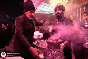 پذیرایی از زائران بارگاه منور رضوی در مواکب حرم مطهر