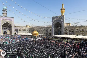 آیین آغاز سال تحصیلی مدارس در حرم مطهر رضوی