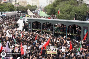 تشییع رئیس&zwnj;جمهور شهید و همراهان در مشهدالرضا&zwnj;&zwnj;علیه السلام -2