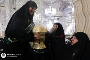 جشن خدام حرم مطهر رضوی در دهه کرامت