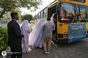 دیدار ۱۱۴ زوج دانشجوی دانشگاه&zwnj;های مشهد با تولیت آستان قدس رضوی
