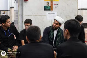 اعتکاف دانش &zwnj;آموزان مدارس امام رضا علیه&zwnj;السلام