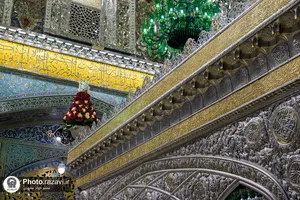 اصلاح نورپردازی روضه منور رضوی