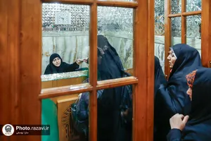 دفاتر نذورات بانوان در حرم مطهر رضوی