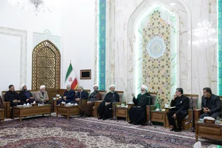 دیدار اعضای کمیسیون اصل ۹۰ مجلس شورای اسلامی با تولیت آستان قدس رضوی