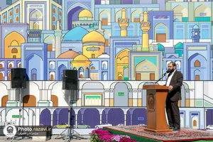 رونمایی از دیوارنگاره تجلی ارادت