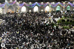 آیین خطبه&zwnj;خوانی شب میلاد امام رضا(علیه&zwnj;السلام) در حرم مطهر رضوی - 2