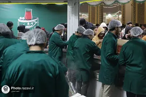 حضور جمعی از نخبگان جوان کشور در چایخانه رضوی