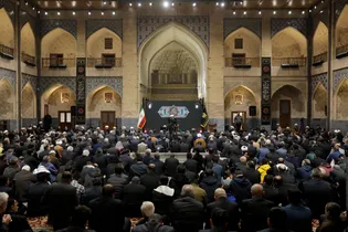 مجلس روضه فاطمیه در حرم مطهر رضوی