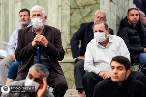 عزاداری رحلت حضرت خدیجه سلام الله علیها در حرم مطهر رضوی
