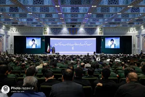 مراسم تکریم و معارفه فرمانده سپاه امام رضا علیه&zwnj;السلام