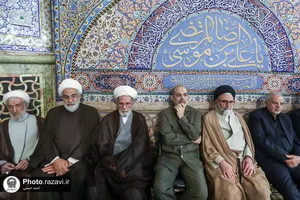 مراسم یادبود شهدای خدمت در حرم مطهر رضوی