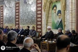 دیدار جمعی از نمایندگان اصناف مشهد با تولیت آستان قدس رضوی